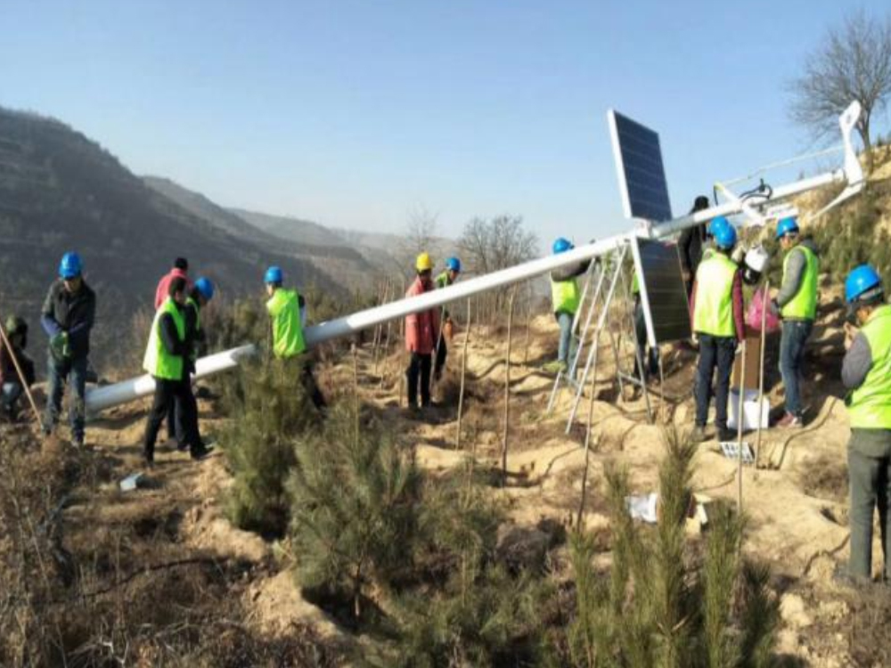 五台山(shān)水(shuǐ)庫提供太陽能(néng)供電(diàn)系統