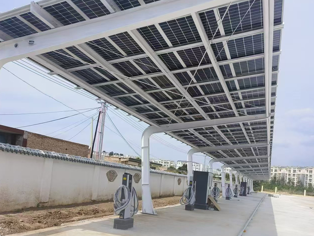 太陽能(néng)供電(diàn)系統為(wèi)甘肅光(guāng)伏充電(diàn)停車(chē)場(chǎng)提供持續供電(diàn)
